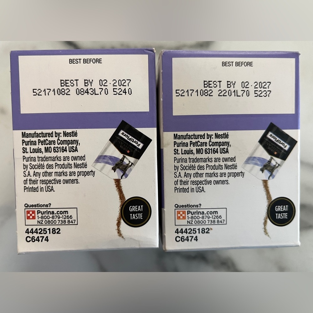 Purina Pro Plan FortiFlora Feline 30 Sachets x 2 Boxes - Picture 5 of 5